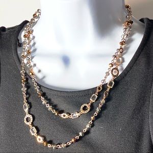 3/$20 Ann Taylor Beaded Opera Necklace
